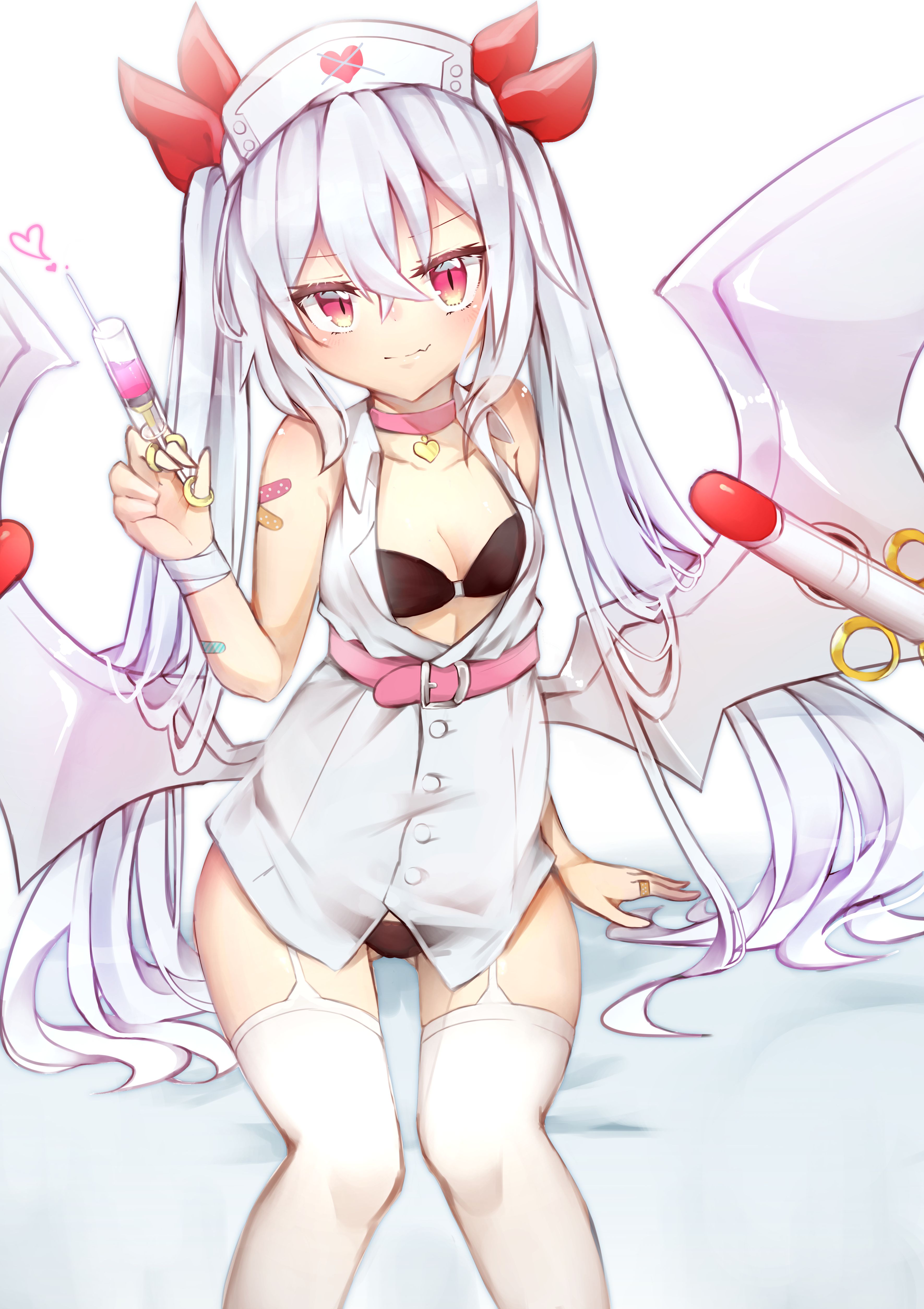 【Vampire-chan】Secondary erotic image of Azul Lane's silver-haired Lori sexy destroyer vampire-chan 115