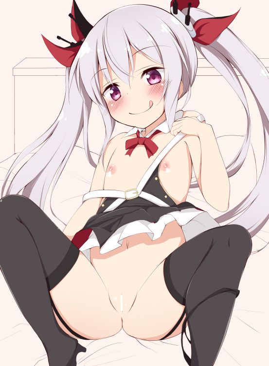 【Vampire-chan】Secondary erotic image of Azul Lane's silver-haired Lori sexy destroyer vampire-chan 15