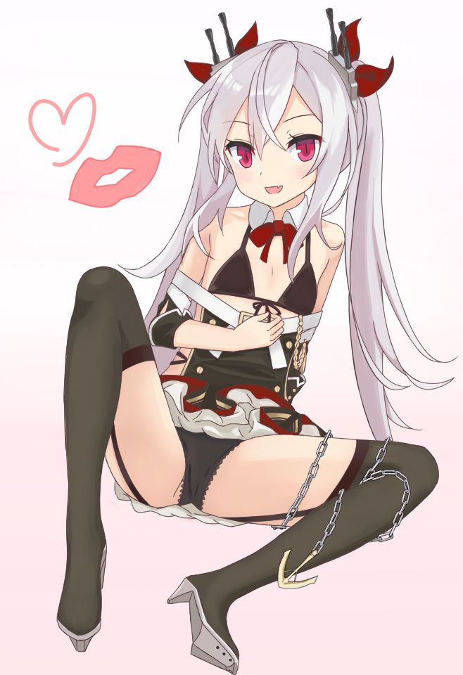 【Vampire-chan】Secondary erotic image of Azul Lane's silver-haired Lori sexy destroyer vampire-chan 22