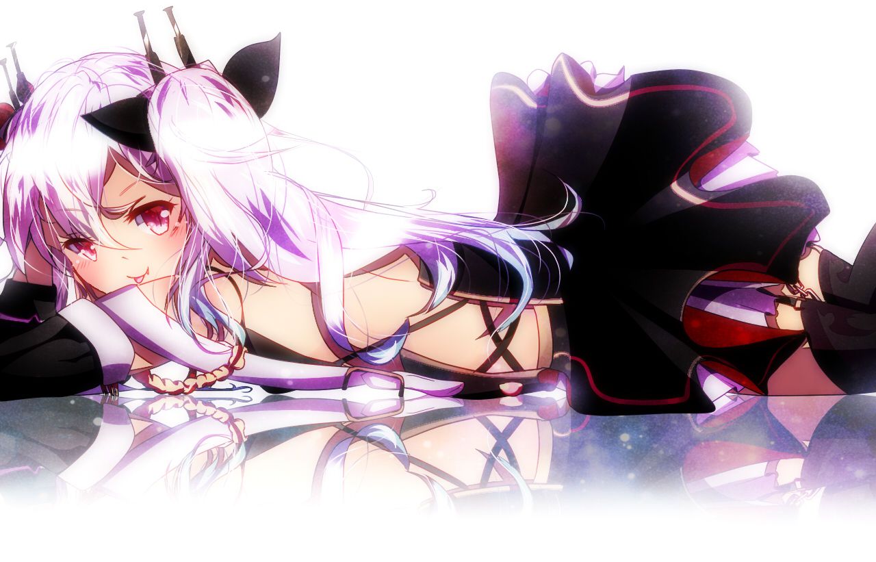 【Vampire-chan】Secondary erotic image of Azul Lane's silver-haired Lori sexy destroyer vampire-chan 25