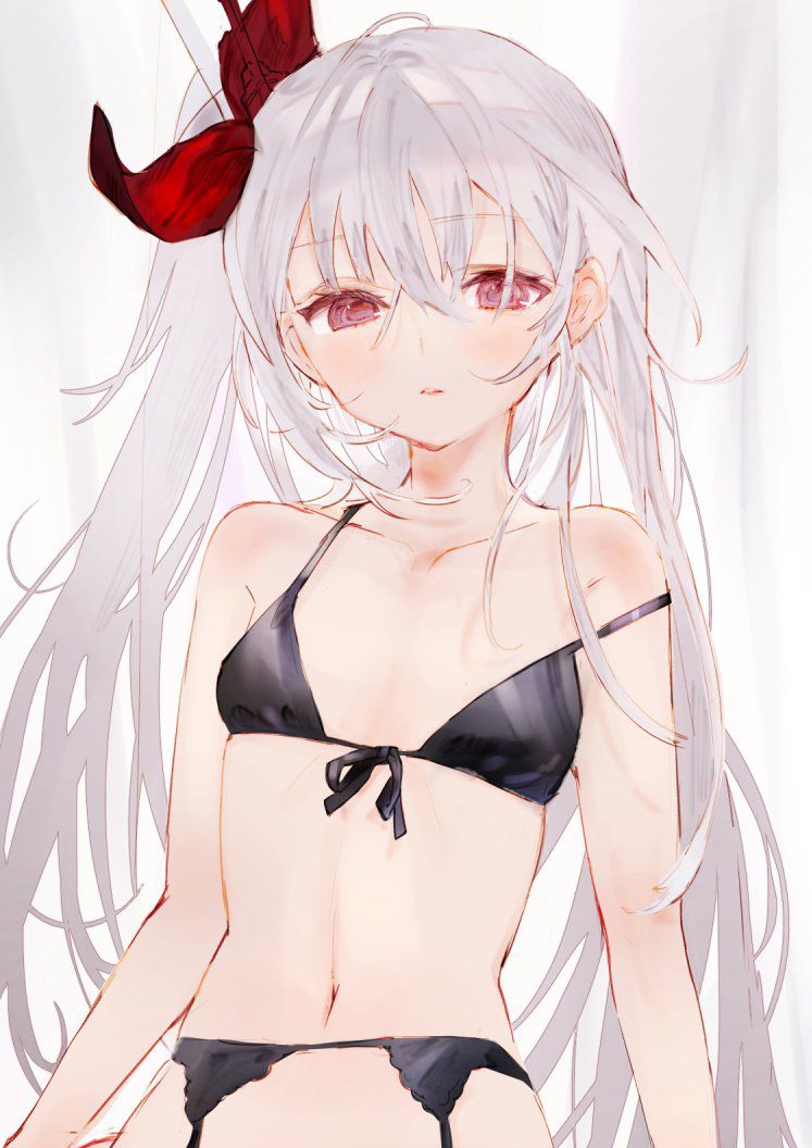 【Vampire-chan】Secondary erotic image of Azul Lane's silver-haired Lori sexy destroyer vampire-chan 5