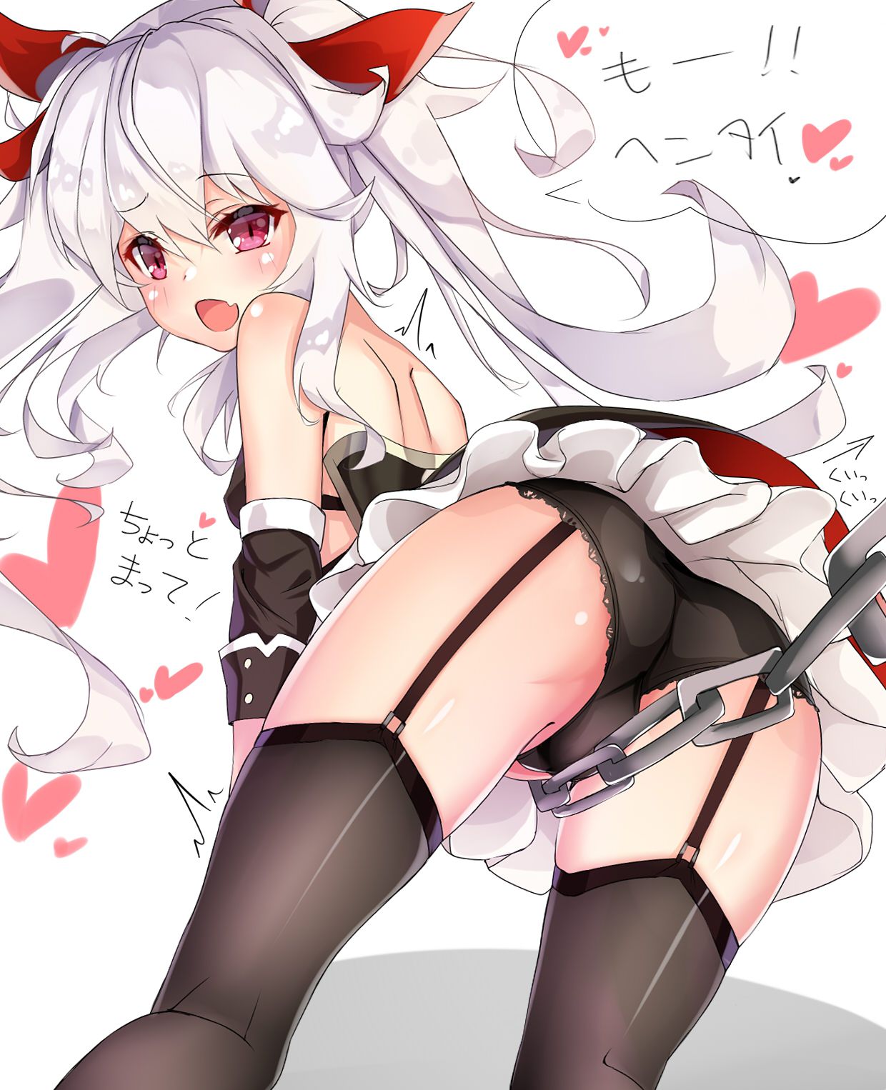 【Vampire-chan】Secondary erotic image of Azul Lane's silver-haired Lori sexy destroyer vampire-chan 50