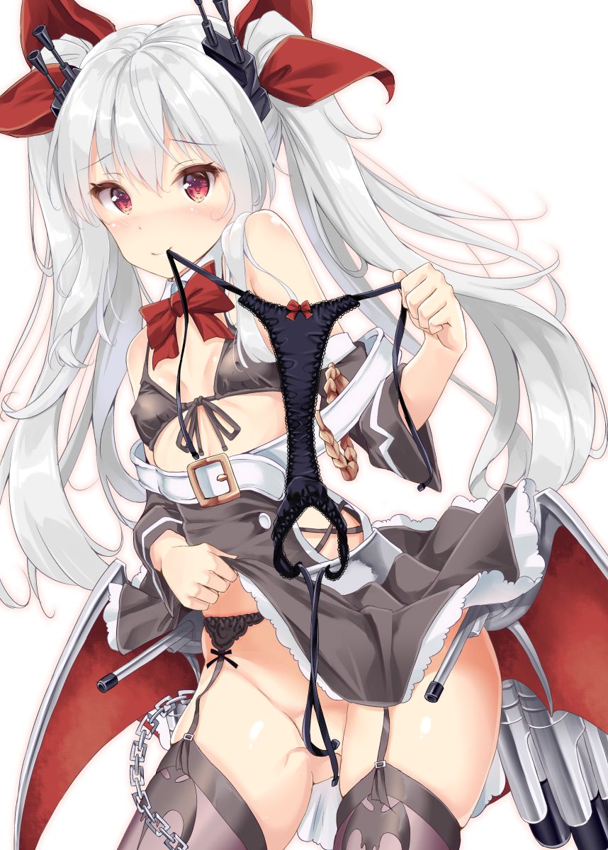 【Vampire-chan】Secondary erotic image of Azul Lane's silver-haired Lori sexy destroyer vampire-chan 73