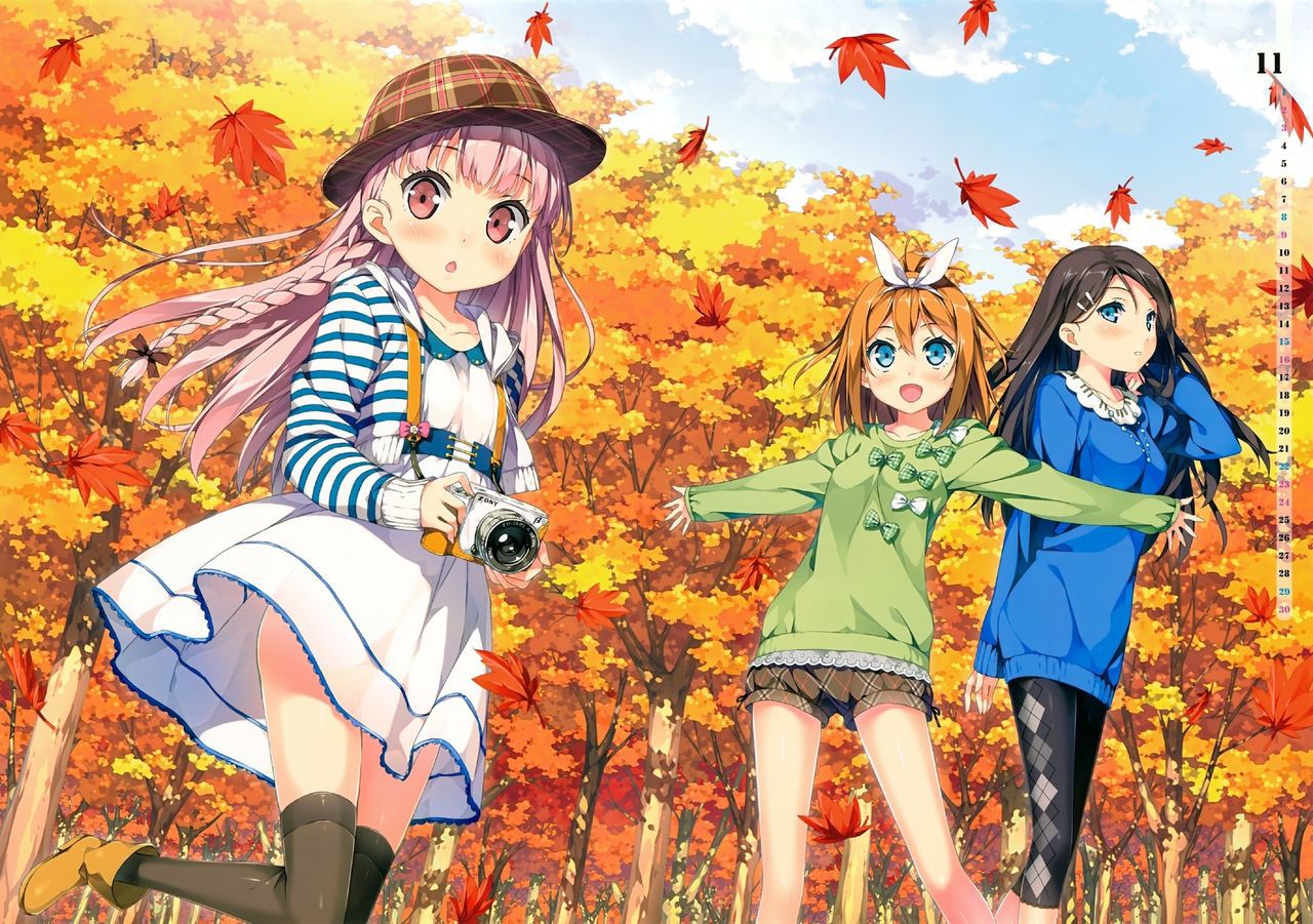 [2 next] beautiful girl secondary image [non-erotic] feel the autumn likeness 14