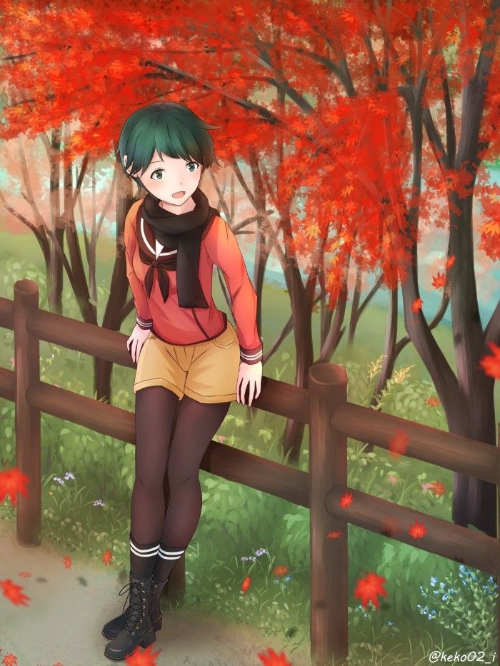 [2 next] beautiful girl secondary image [non-erotic] feel the autumn likeness 15