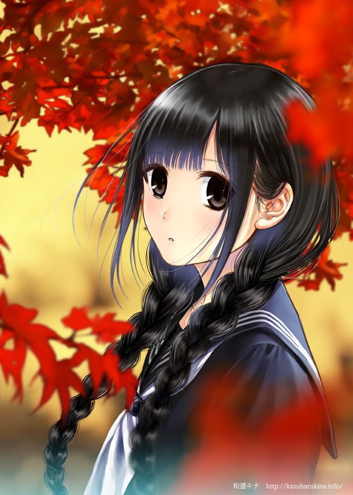 [2 next] beautiful girl secondary image [non-erotic] feel the autumn likeness 21