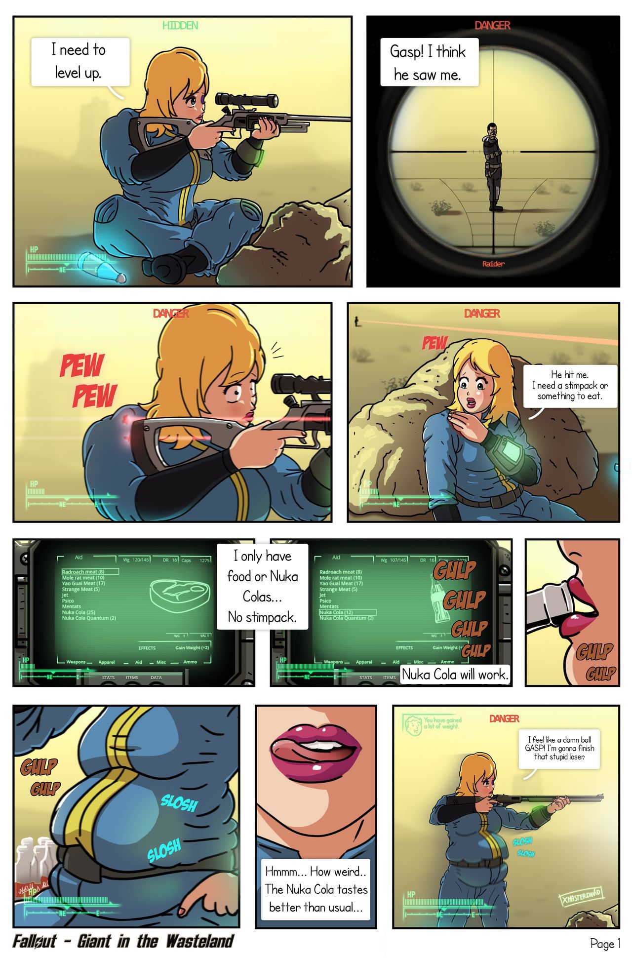 [xmasterdavid] Giant in the Wasteland (Fallout) [Ongoing] 1