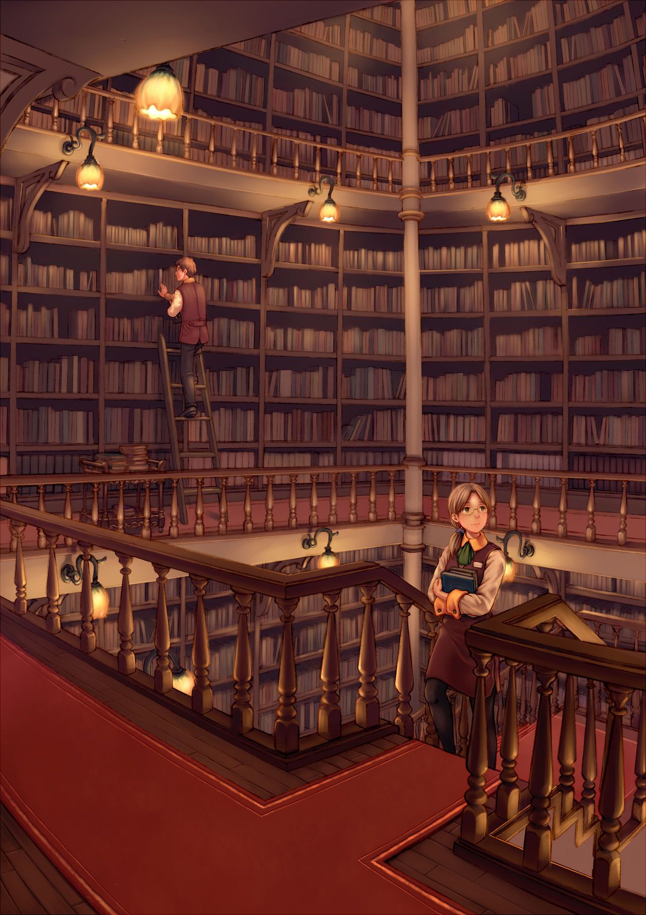 In The Library 3