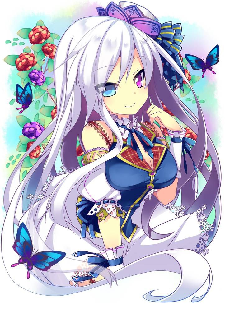 [Secondary] I put the second girl image of the silver hair 17