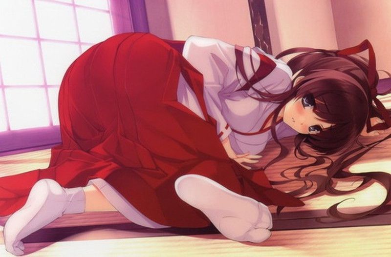 [Secondary] Moe erotic image thread of a cute shrine maiden to cleanse the heart 2