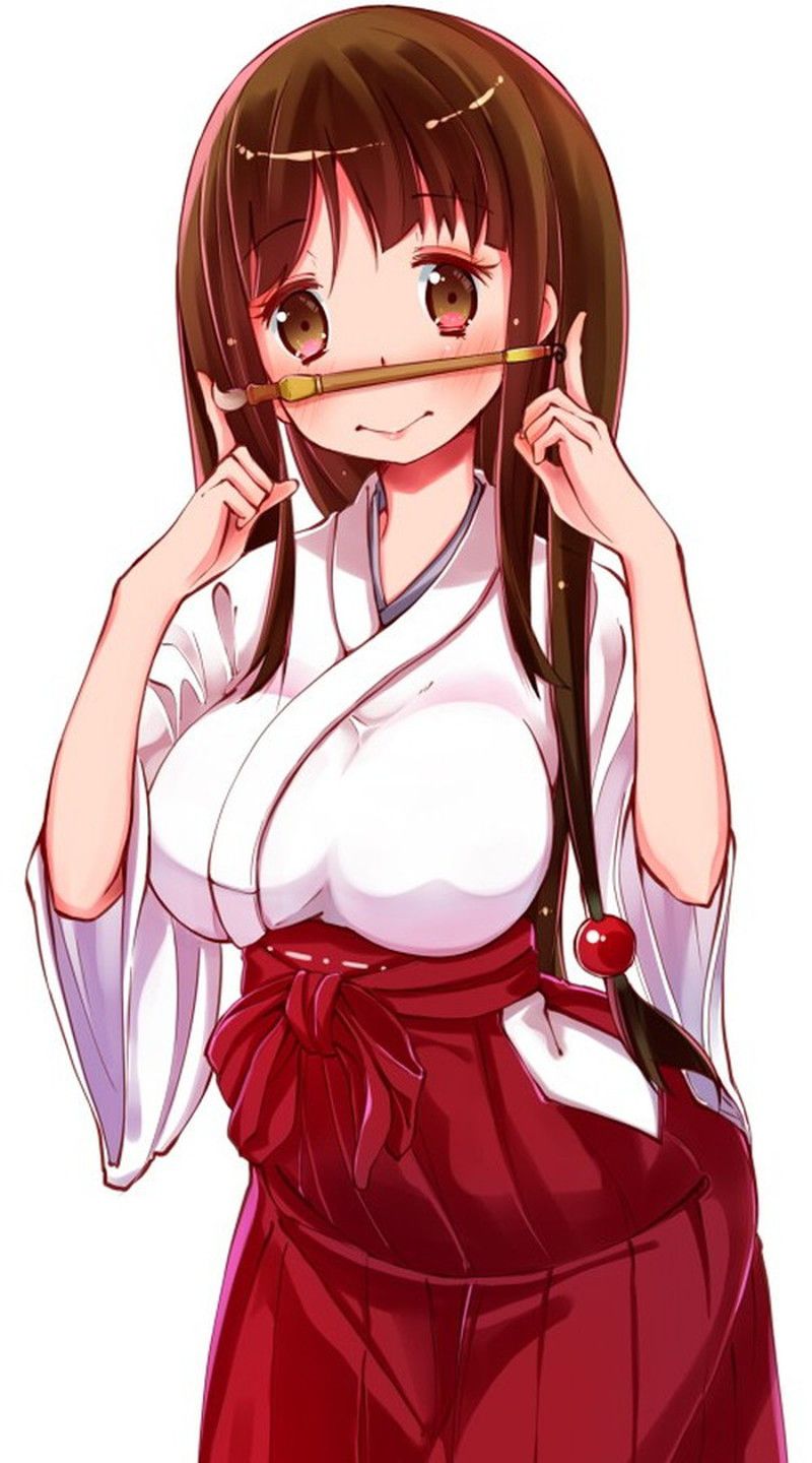 [Secondary] Moe erotic image thread of a cute shrine maiden to cleanse the heart 22