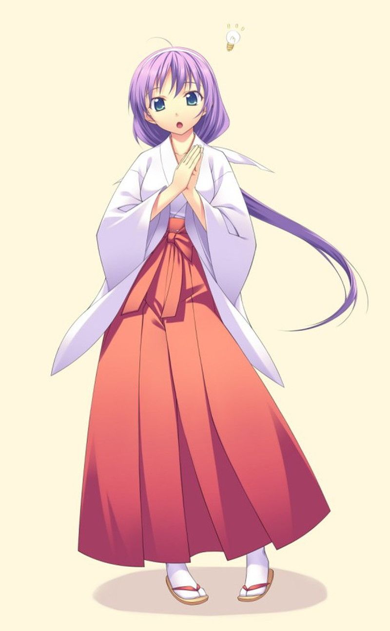 [Secondary] Moe erotic image thread of a cute shrine maiden to cleanse the heart 23