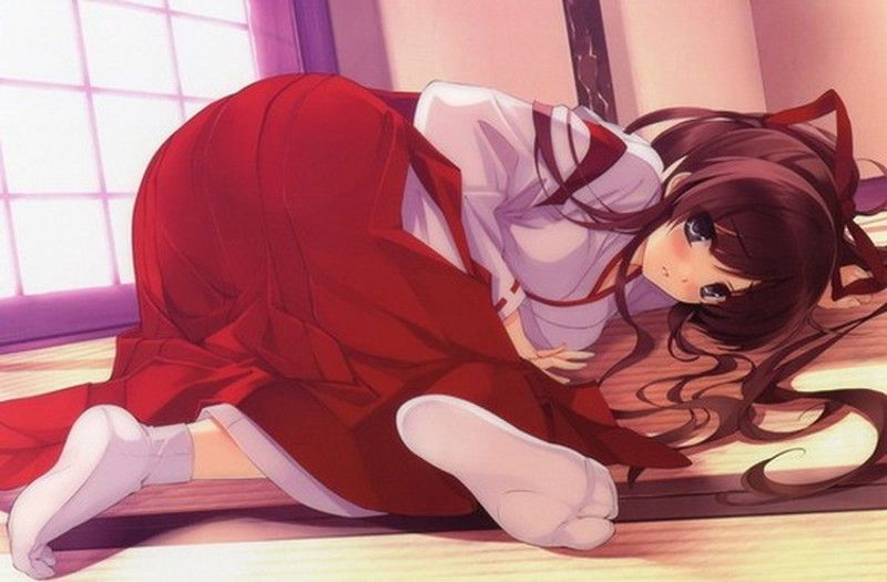 [Secondary] Moe erotic image thread of a cute shrine maiden to cleanse the heart 28