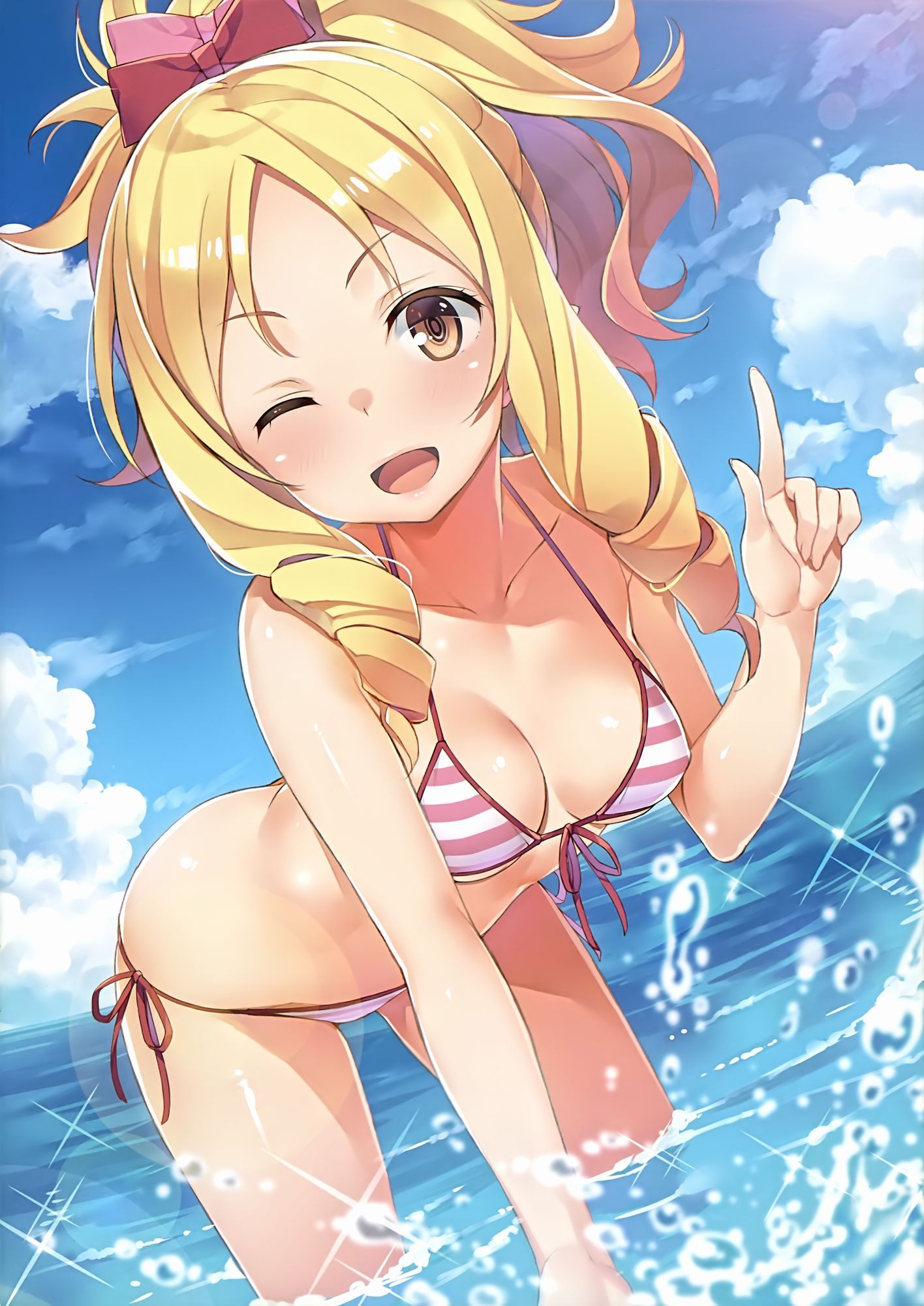 Secondary image summary of cute girl swimsuit 13