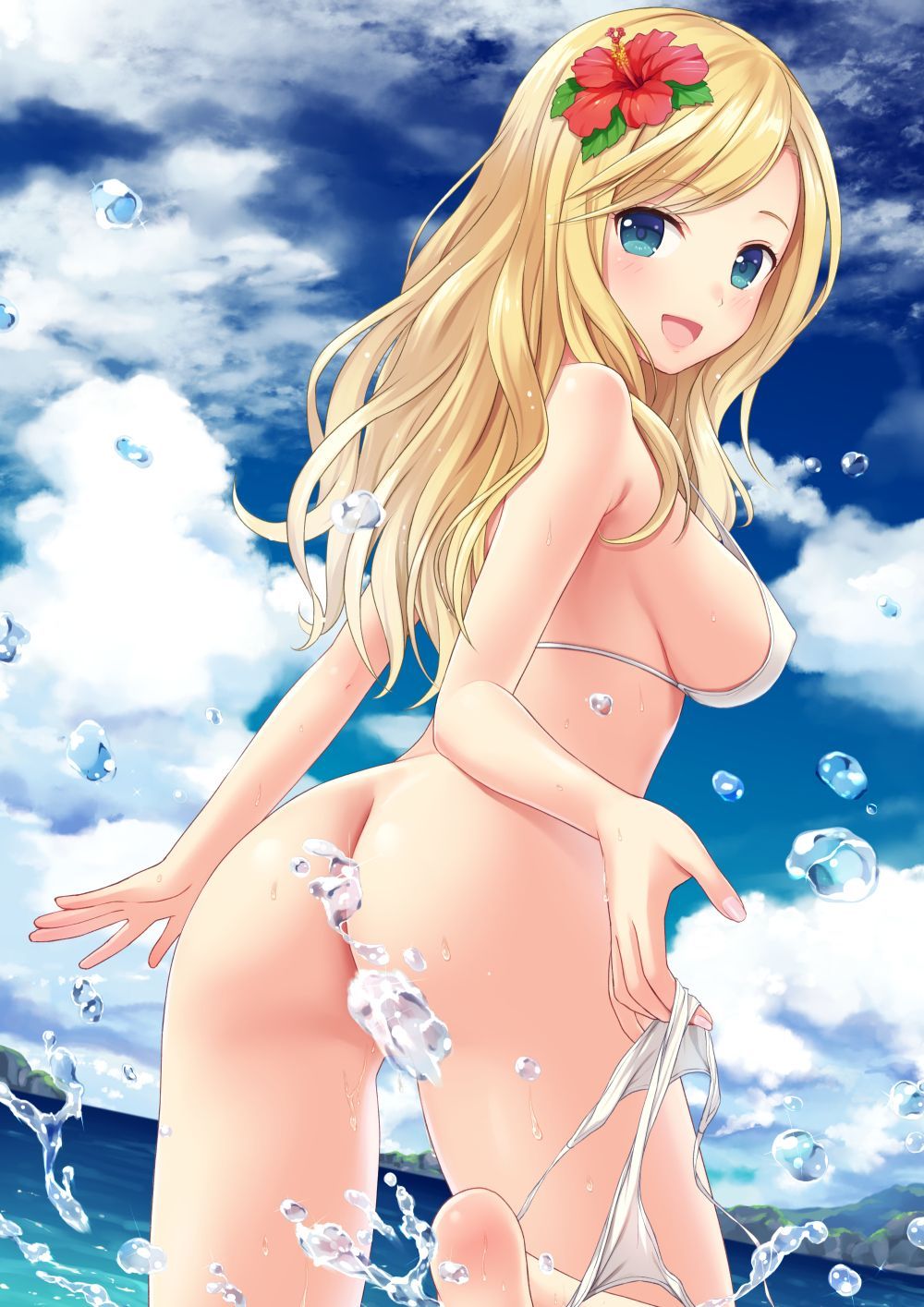 Secondary image summary of cute girl swimsuit 19