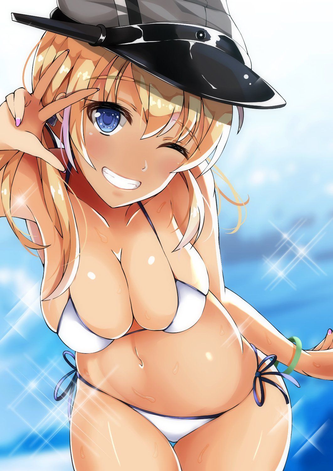 Secondary image summary of cute girl swimsuit 21