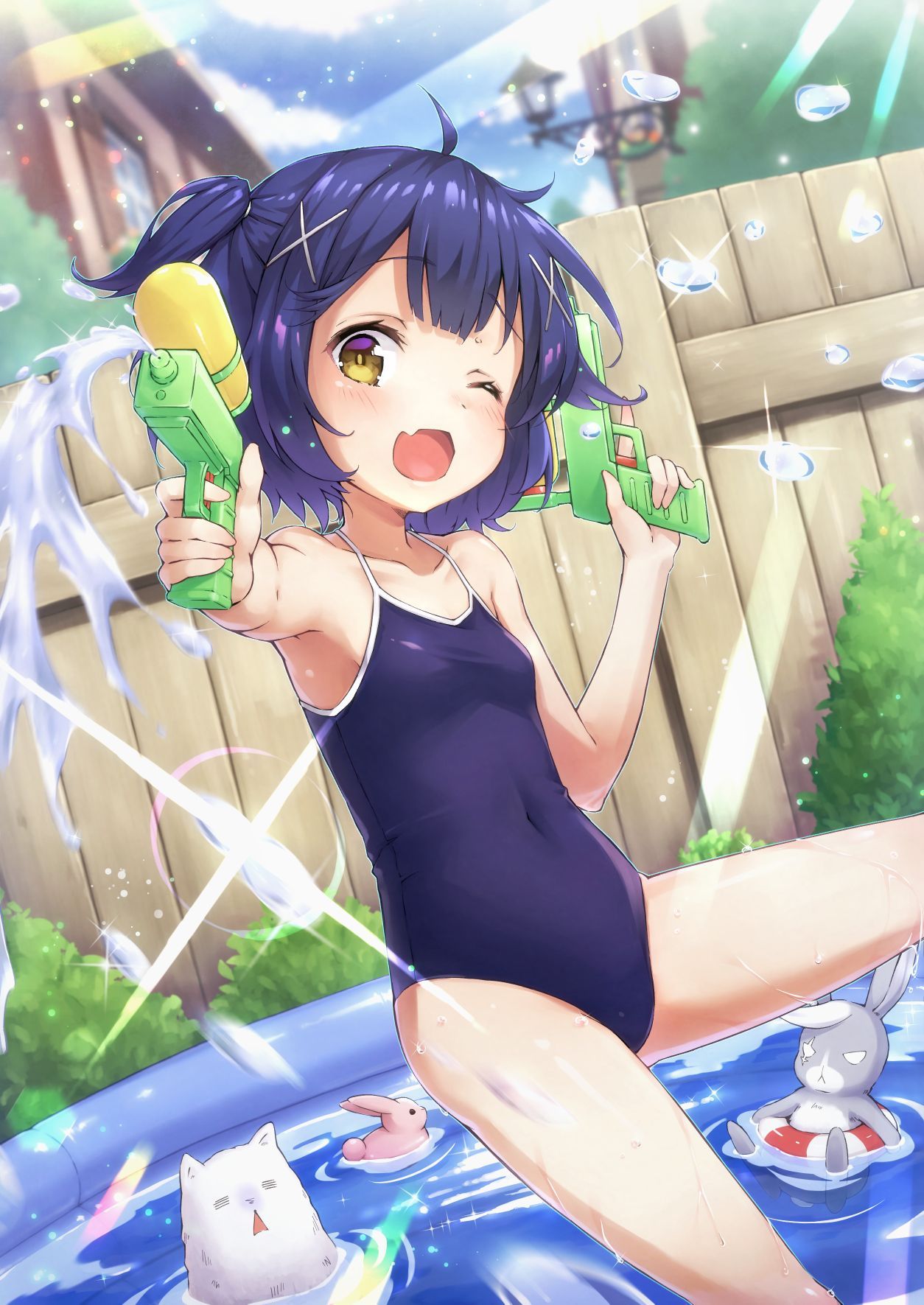 Secondary image summary of cute girl swimsuit 3