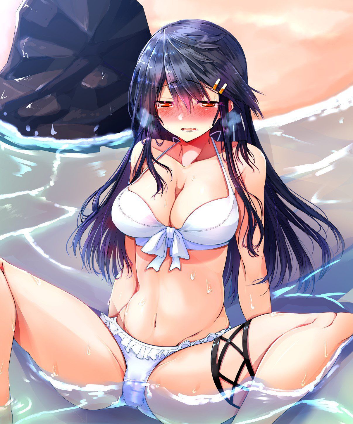 Secondary image summary of cute girl swimsuit 38