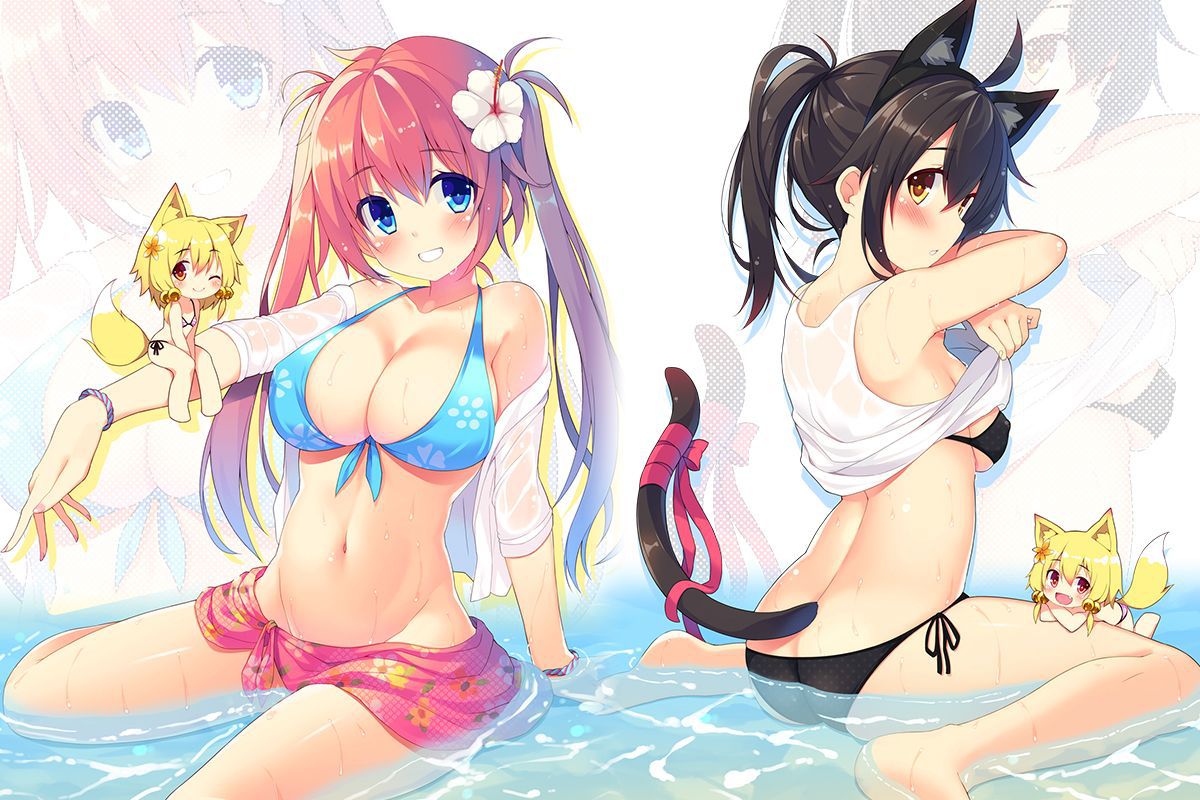 Secondary image summary of cute girl swimsuit 48