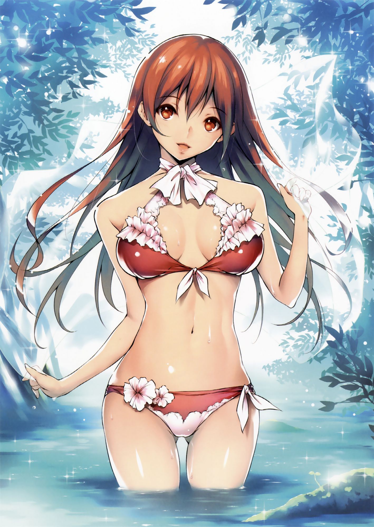 Secondary image summary of cute girl swimsuit 5