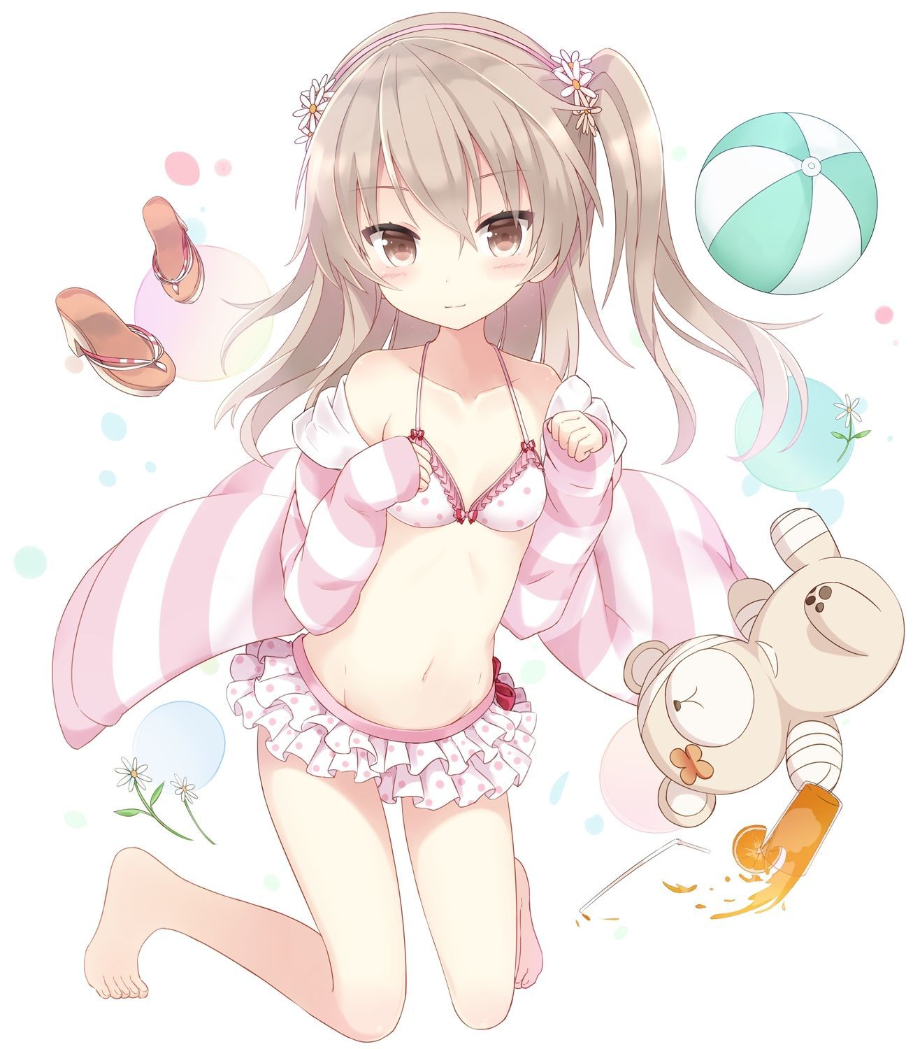 Secondary image summary of cute girl swimsuit 8