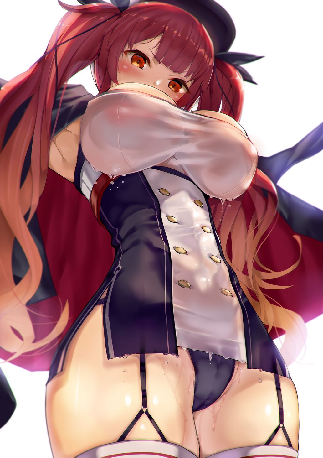 【Secondary Erotica】Erotic image of the etched body of a girl with twin tails is here 10