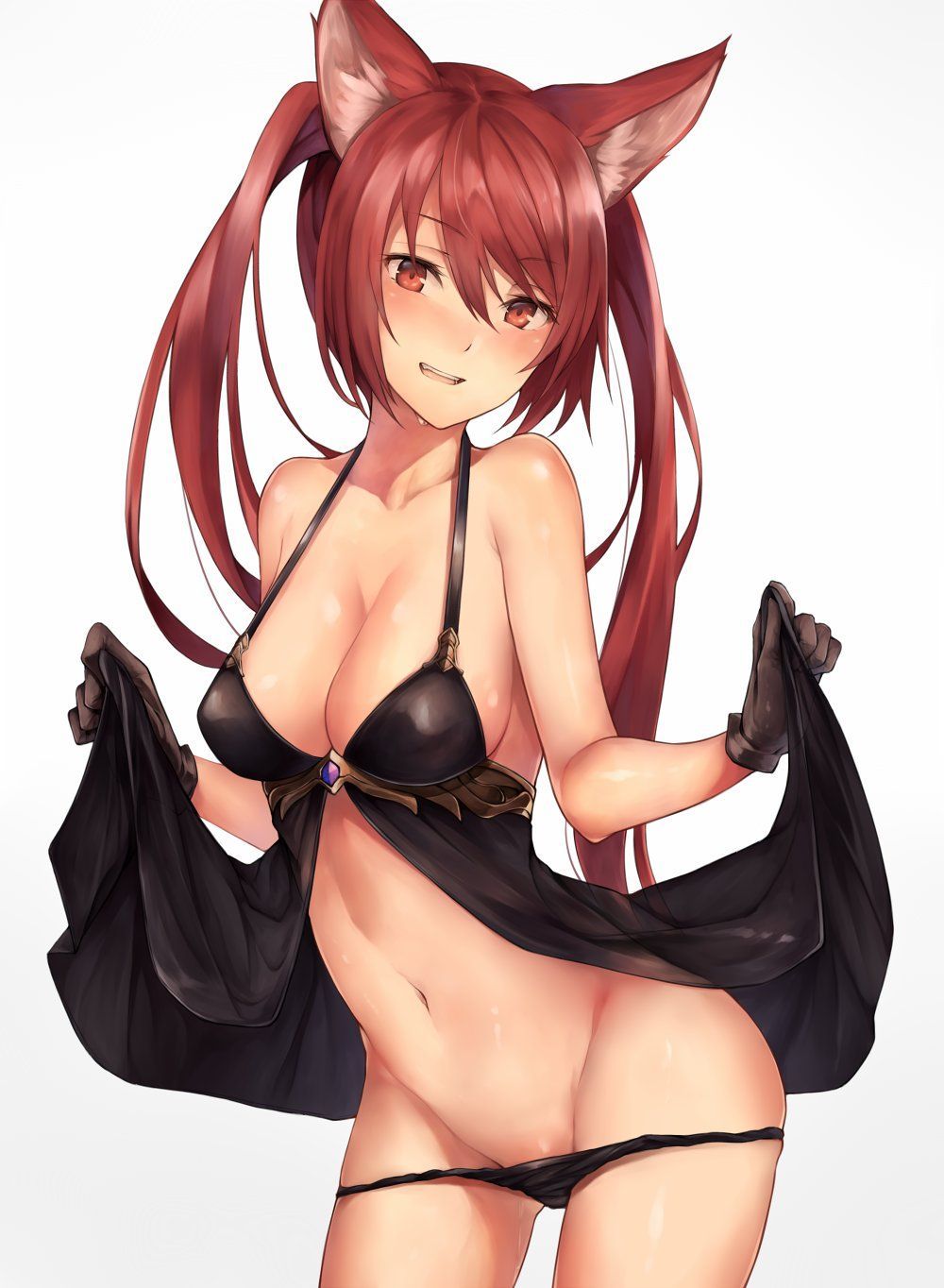 【Secondary Erotica】Erotic image of the etched body of a girl with twin tails is here 5