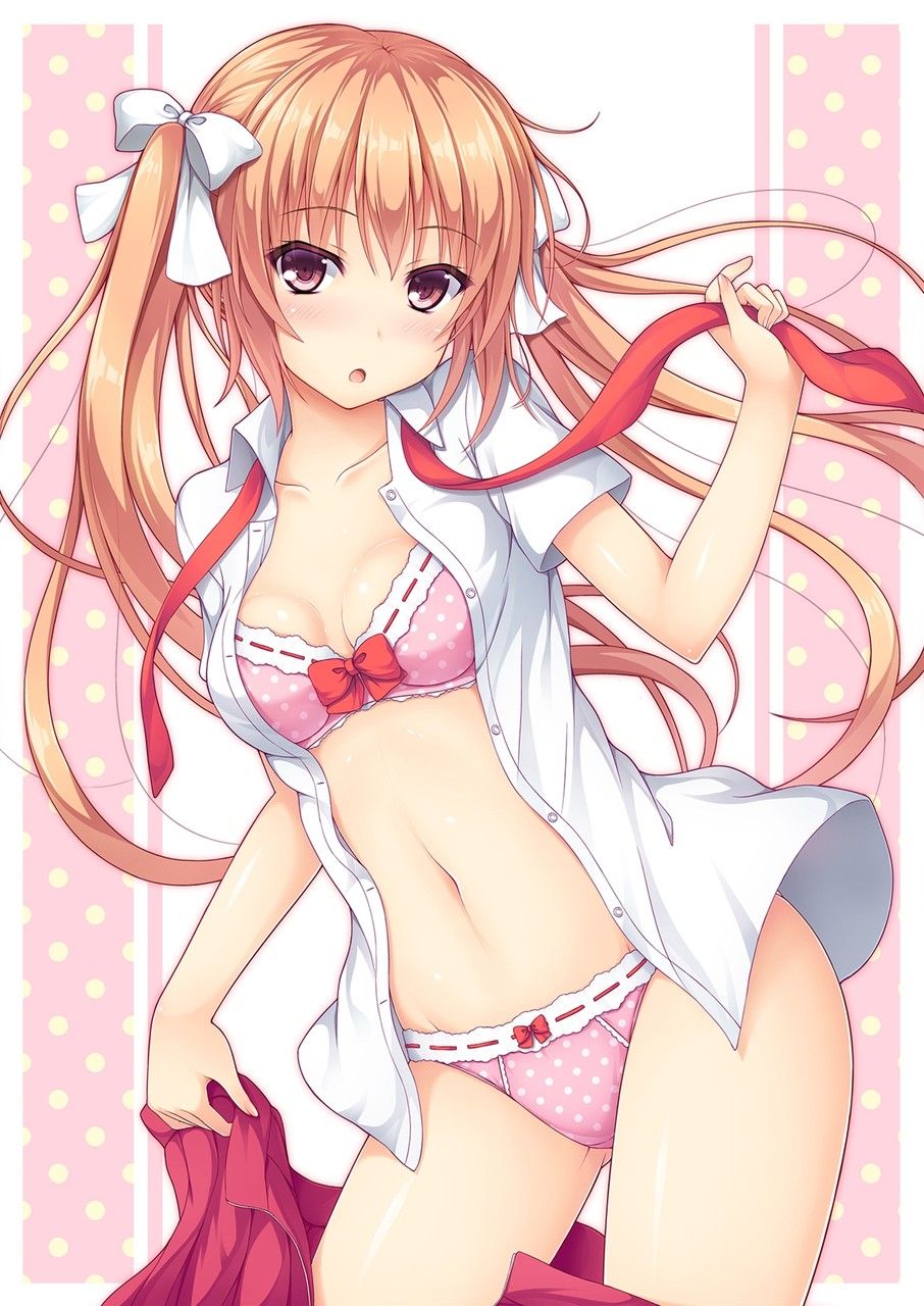 【Secondary Erotica】Erotic image of the etched body of a girl with twin tails is here 9