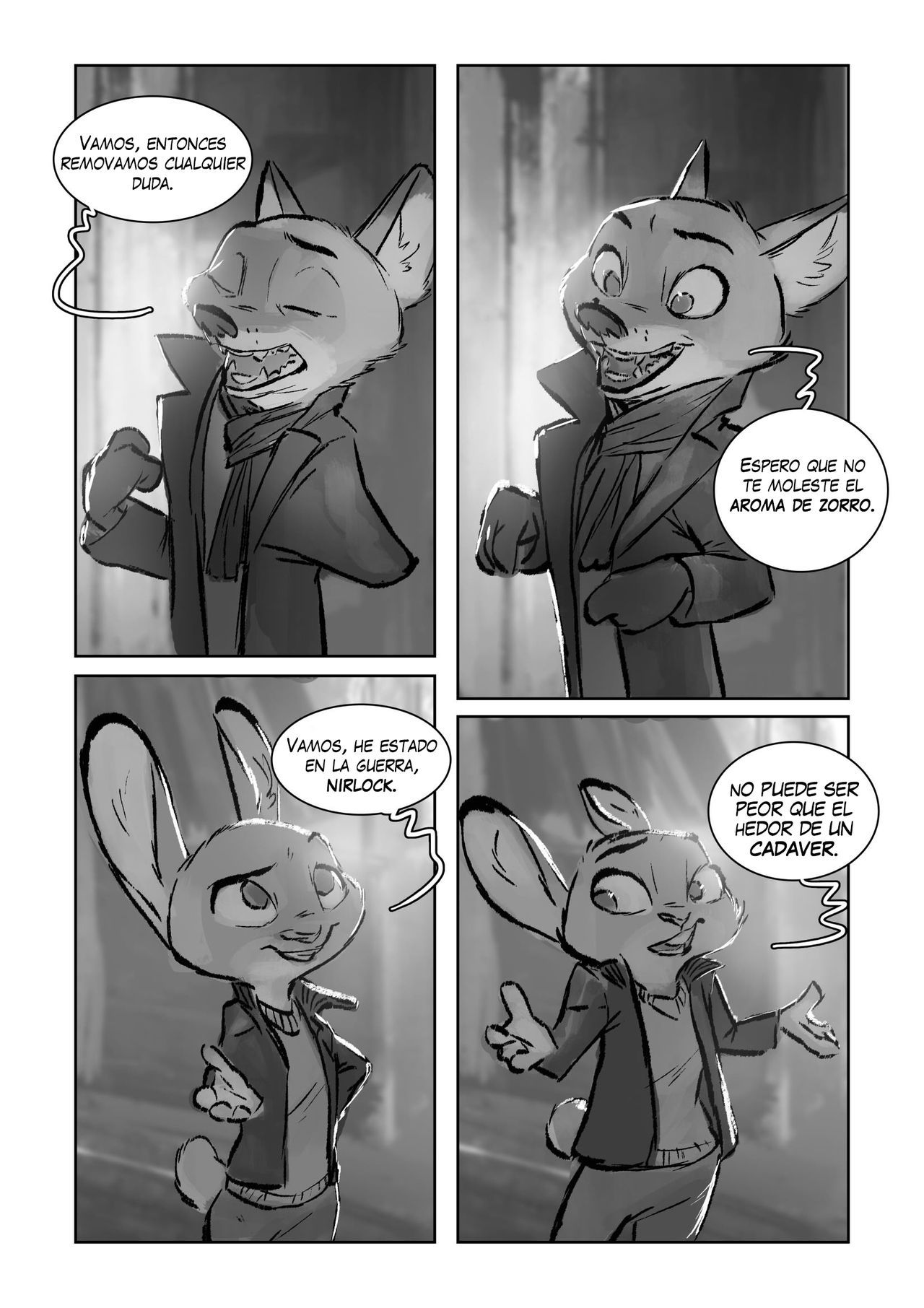 [Monoflax] Nirlock (Zootopia AU) (Spanish) (On Going) [Landsec] http://monoflax.deviantart.com/ 22