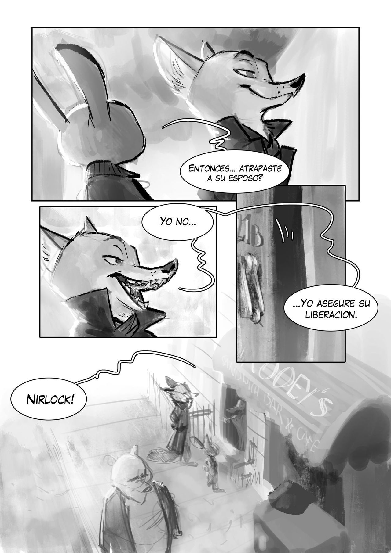 [Monoflax] Nirlock (Zootopia AU) (Spanish) (On Going) [Landsec] http://monoflax.deviantart.com/ 8