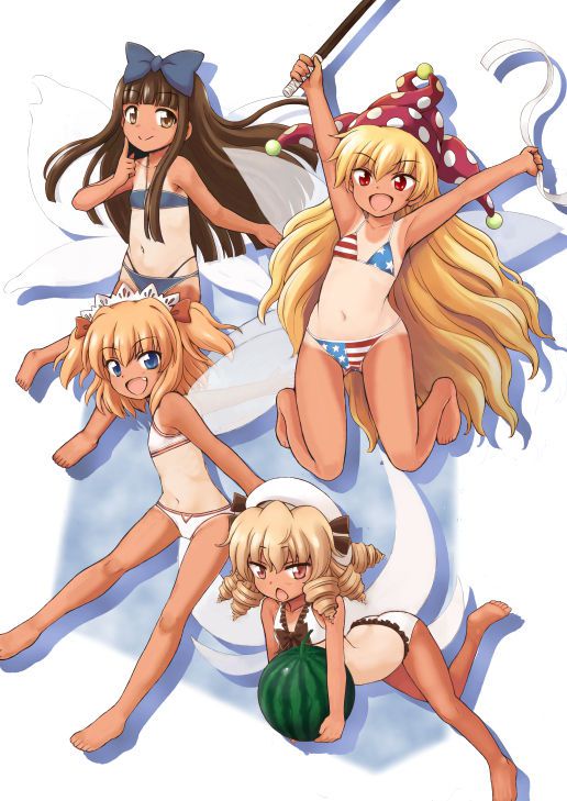 [Tan Loli] girl in full view of the tan mark is not fit to wear the costume is wearing a swimsuit and water ruins like summer! 12