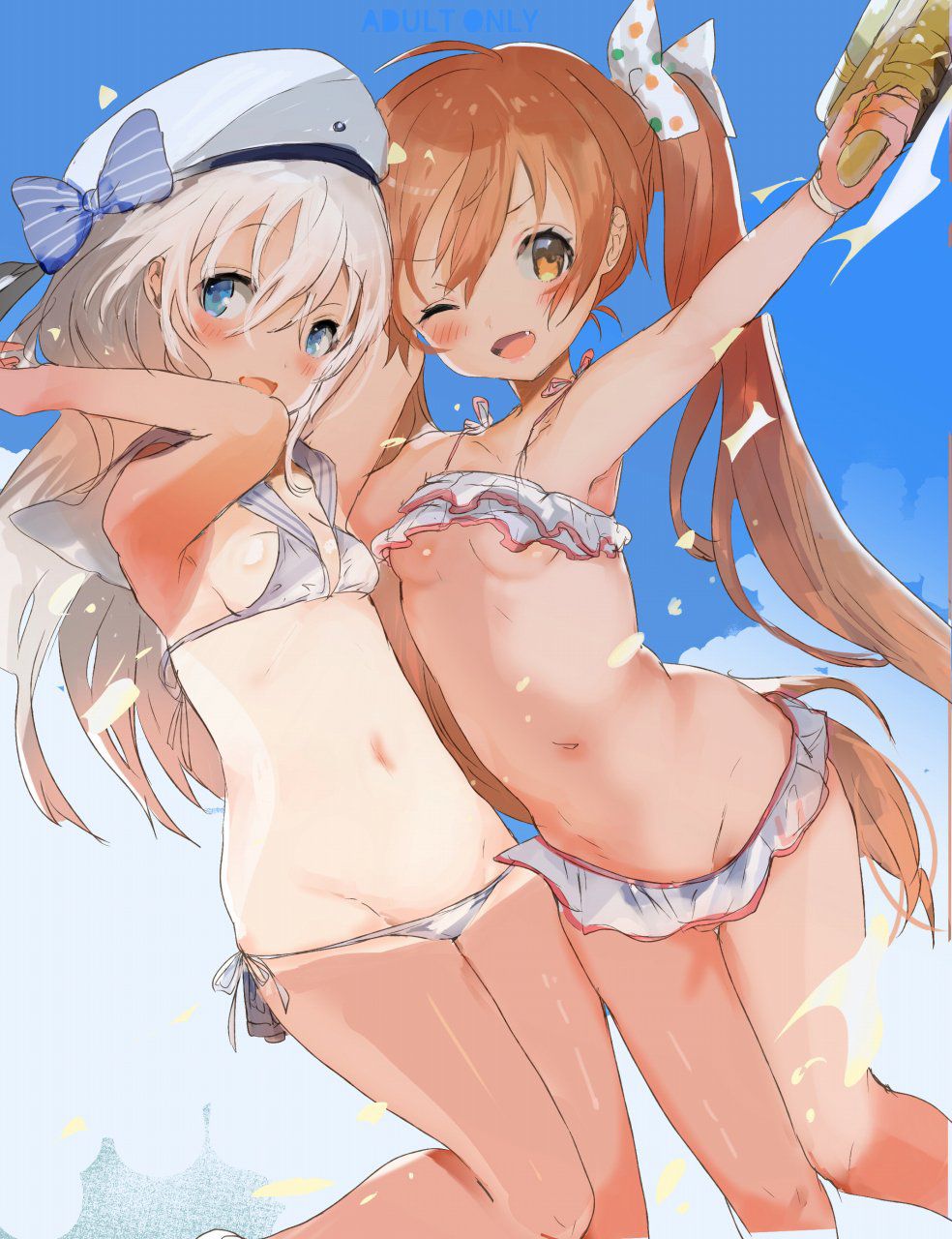 [Tan Loli] girl in full view of the tan mark is not fit to wear the costume is wearing a swimsuit and water ruins like summer! 24