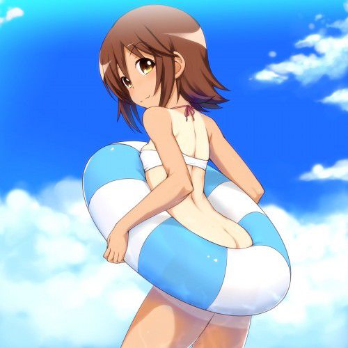 [Tan Loli] girl in full view of the tan mark is not fit to wear the costume is wearing a swimsuit and water ruins like summer! 4