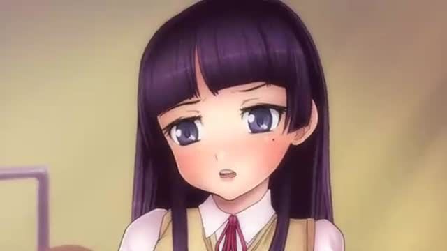 [H Anime] [3d hentai anime] hair of bangs tea black hair is pierrot in your mouth. 2