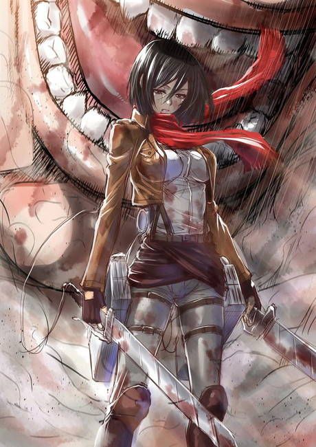 [Attack of the Giants 49] Mikasa Ackerman Secondary erotic image part3 2