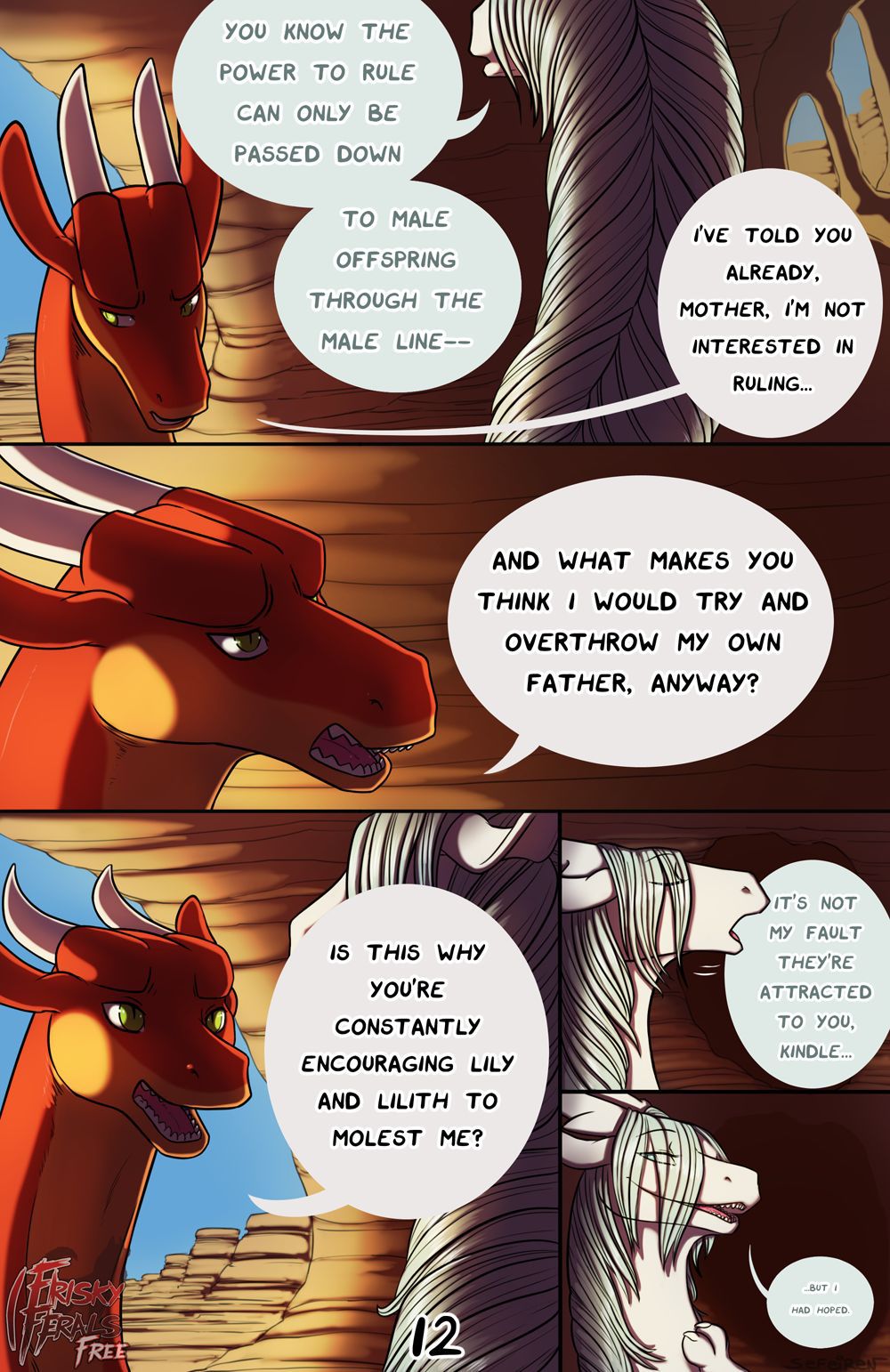 [Frisky Ferals] Family Matters (WIP)(with missing page) 13
