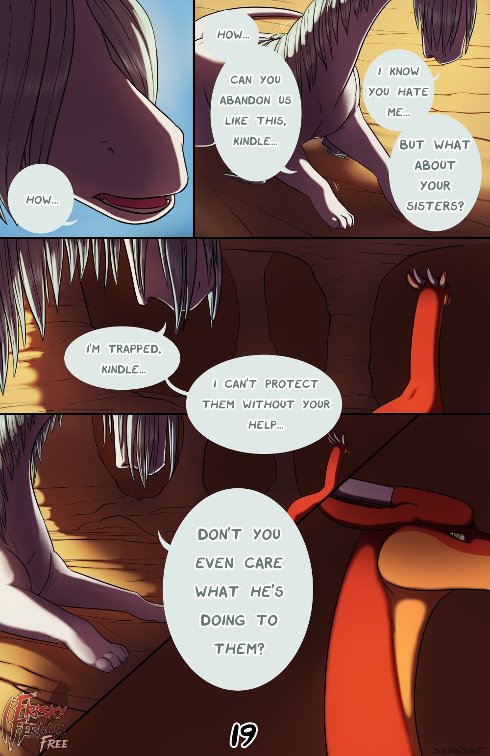 [Frisky Ferals] Family Matters (WIP)(with missing page) 20
