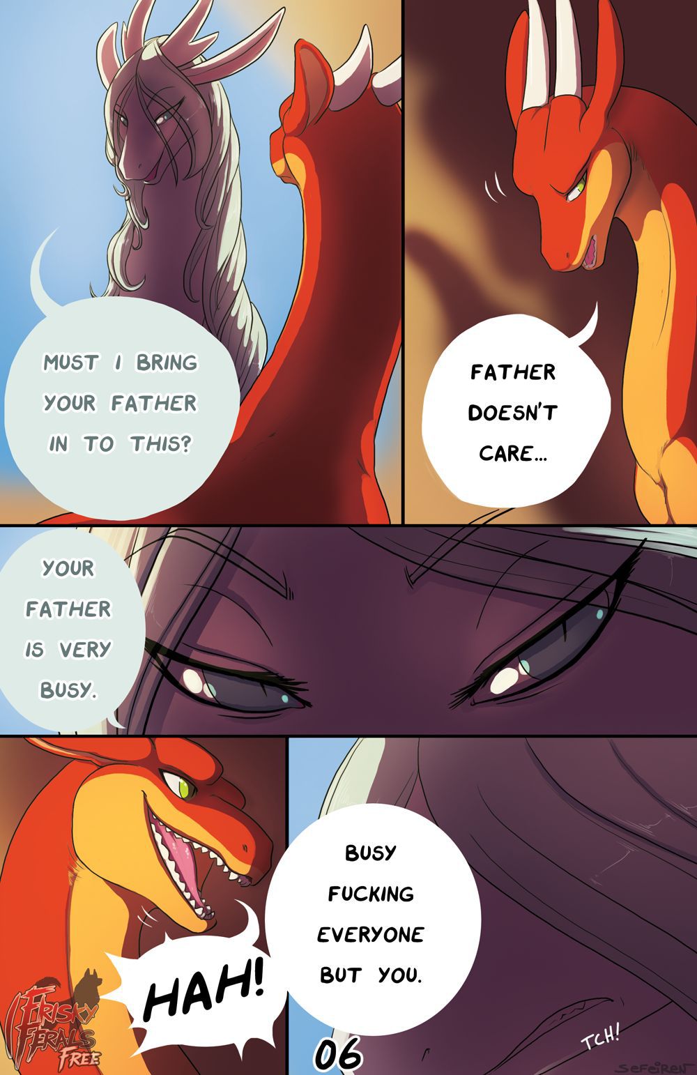 [Frisky Ferals] Family Matters (WIP)(with missing page) 7