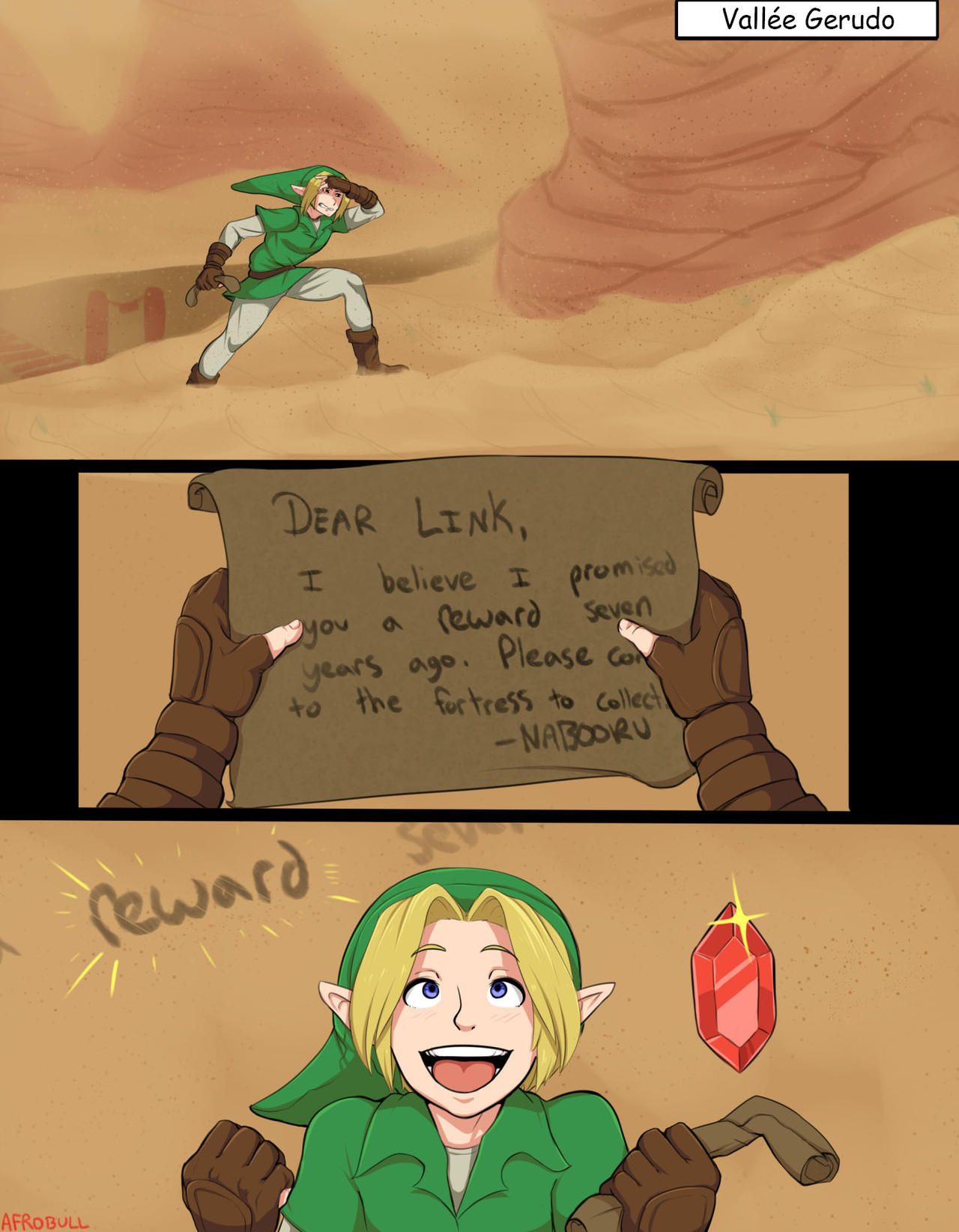 [Afrobull] Zelda Alternate Destinies chapitre 4 [French] 1