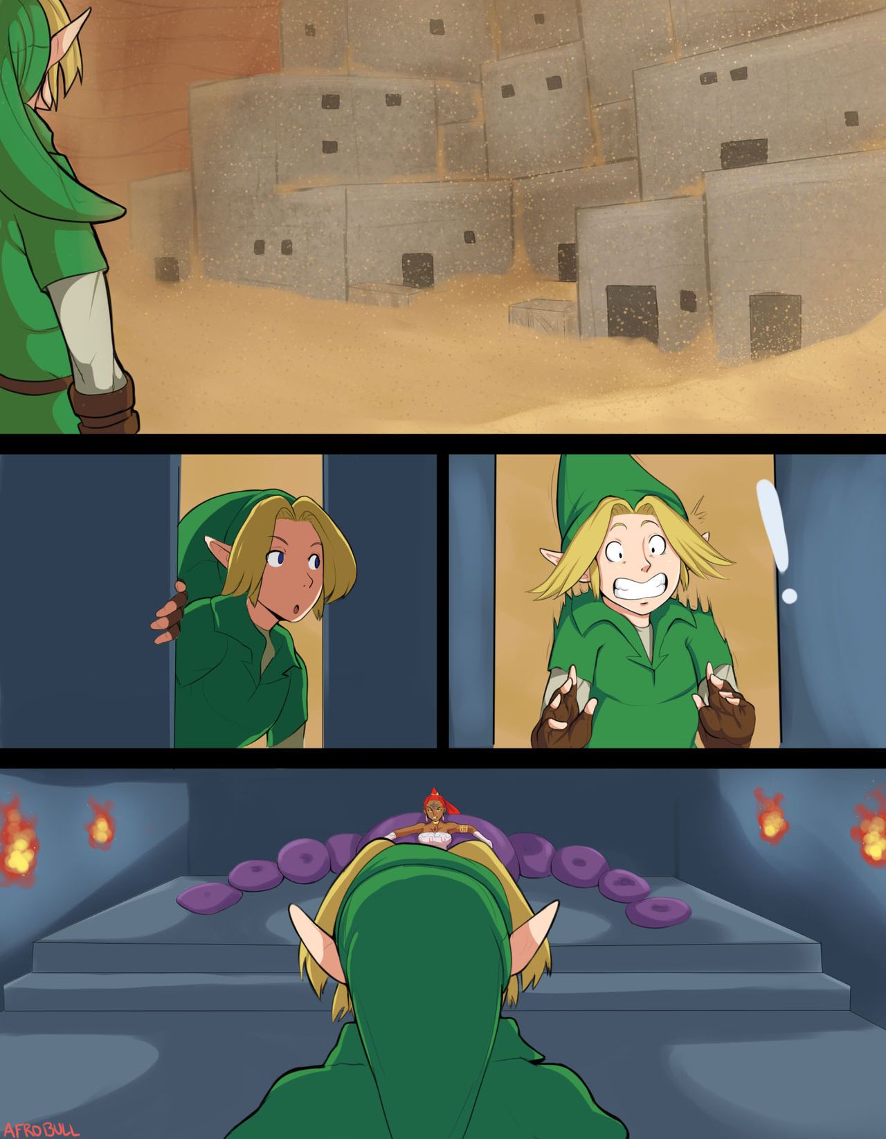 [Afrobull] Zelda Alternate Destinies chapitre 4 [French] 2