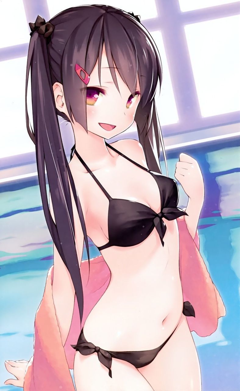 Swimsuit wearing a lewd dress that nails the gaze in the sea or pool it is swimsuit 14