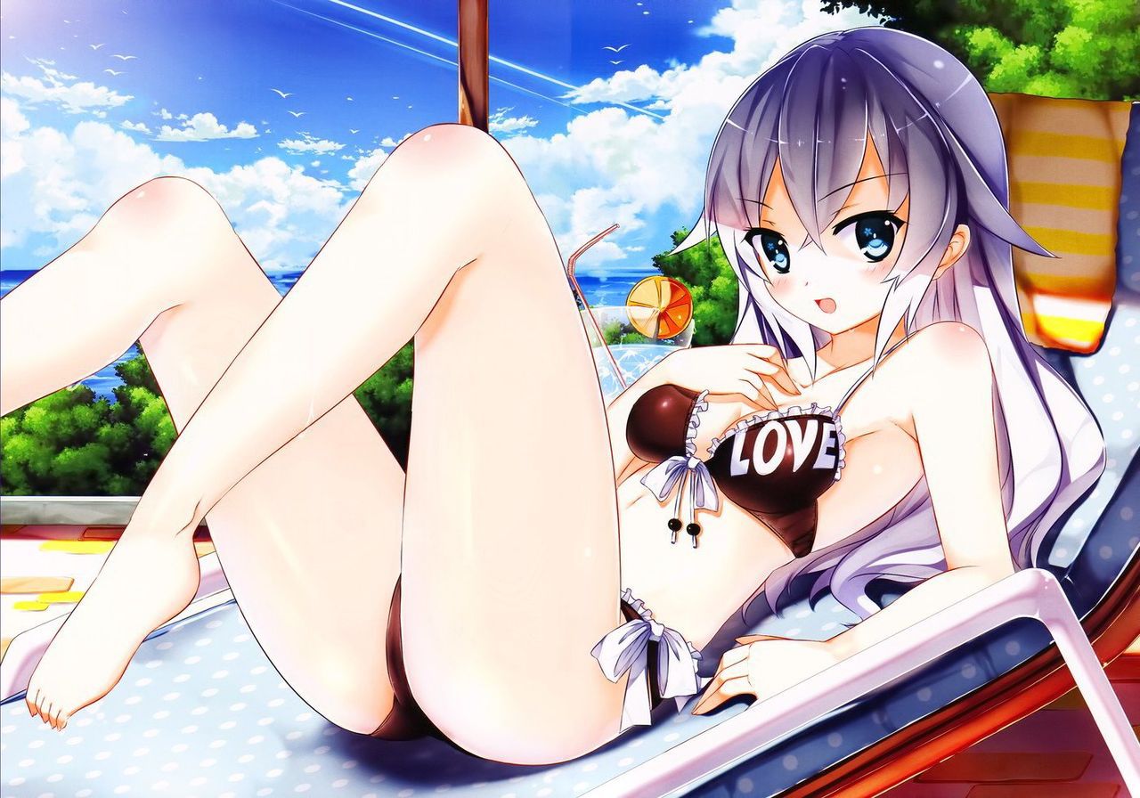Swimsuit wearing a lewd dress that nails the gaze in the sea or pool it is swimsuit 16