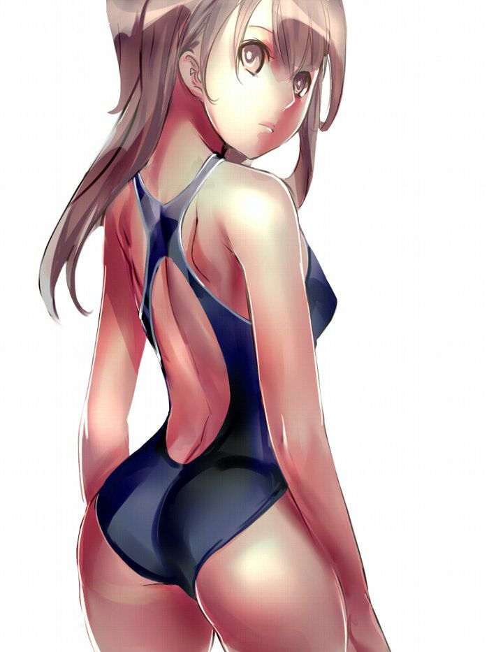 Swimsuit wearing a lewd dress that nails the gaze in the sea or pool it is swimsuit 2