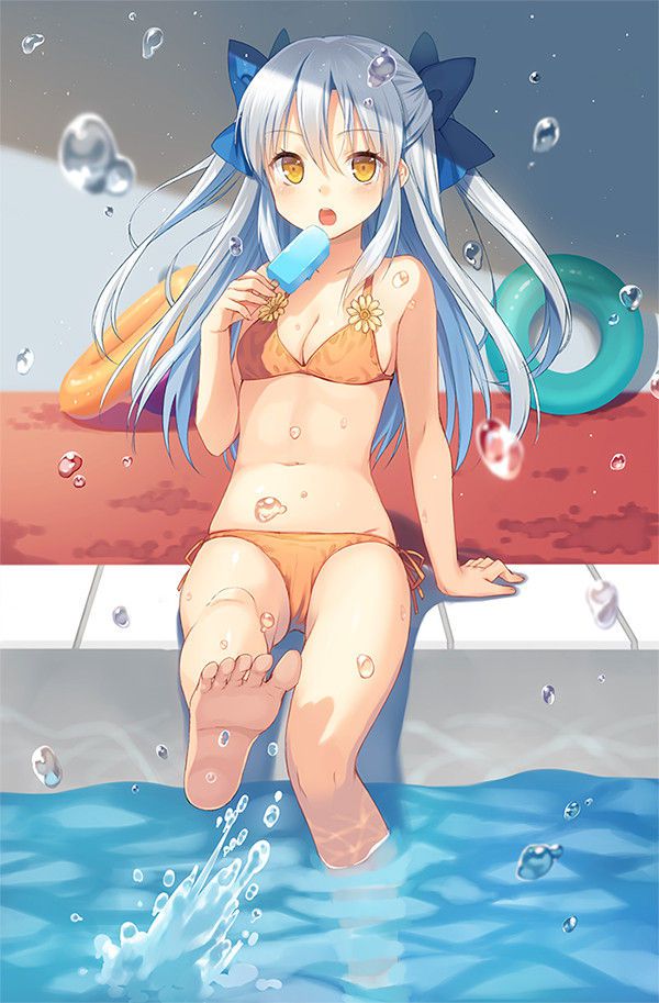 Swimsuit wearing a lewd dress that nails the gaze in the sea or pool it is swimsuit 20