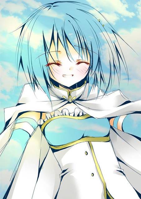 [60 photos] Cute happy image collection of a girl who is two-dimensional, smile. 2 [Laughing] 11