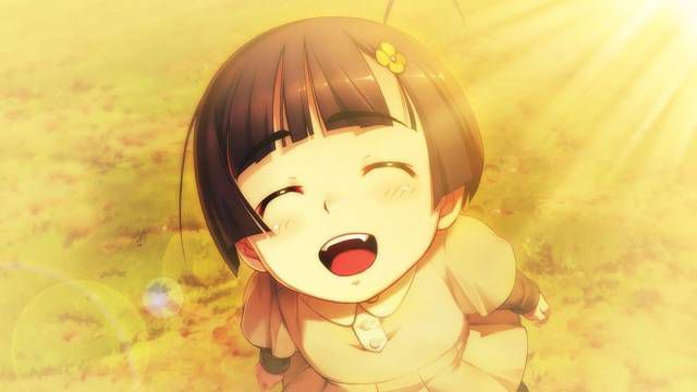 [60 photos] Cute happy image collection of a girl who is two-dimensional, smile. 2 [Laughing] 4