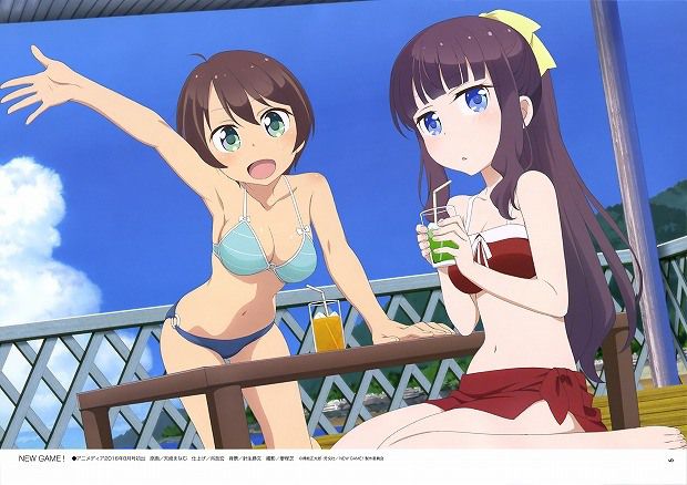 NEW GAME! Takimoto HiFuMi Onaneta offer erotic images 1 new game! 』 8