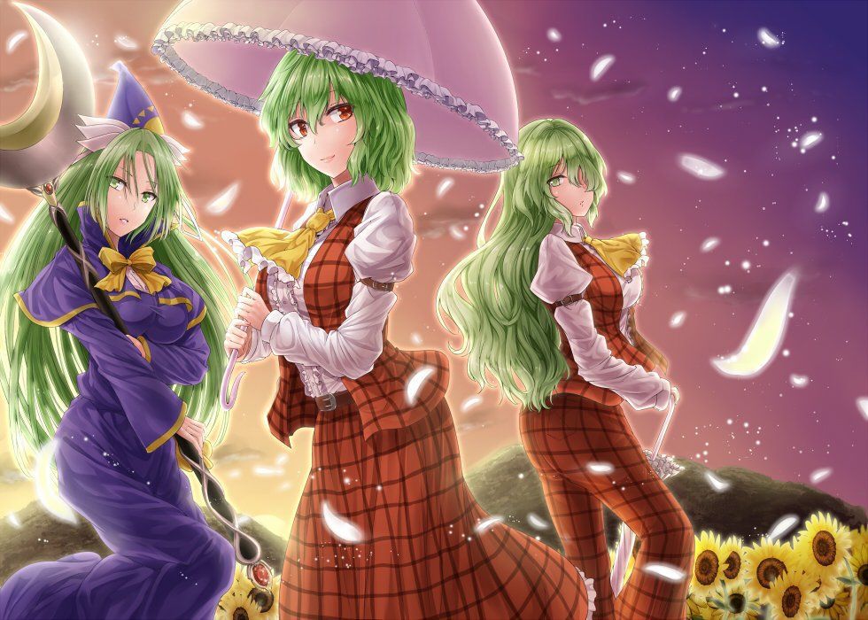 【 secondary ZIP 】 Yuuka Rin and Kazami Yuuka image roundup 100 pieces Touhou Project 》 32