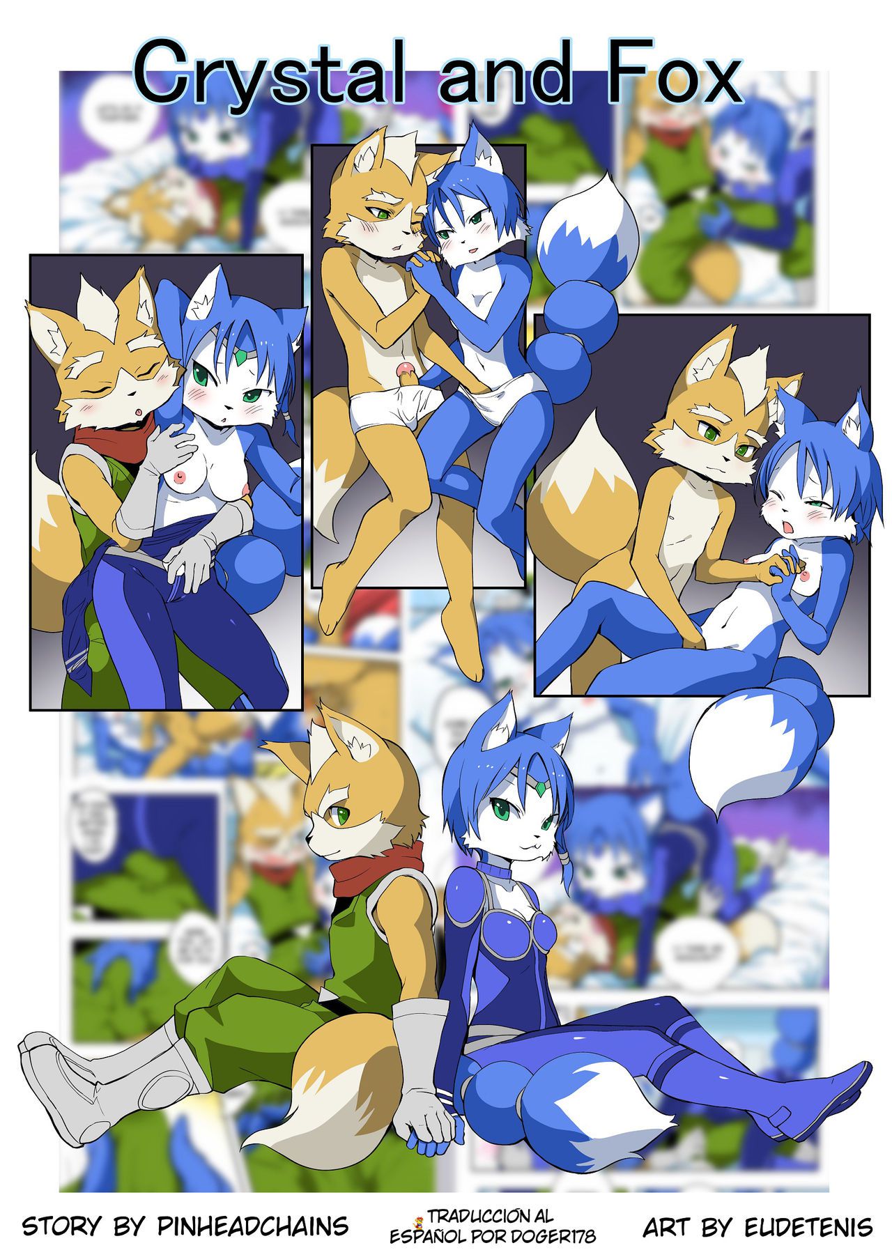 [Eudetenis] Krystal and Fox (Star Fox) [Spanish] 1