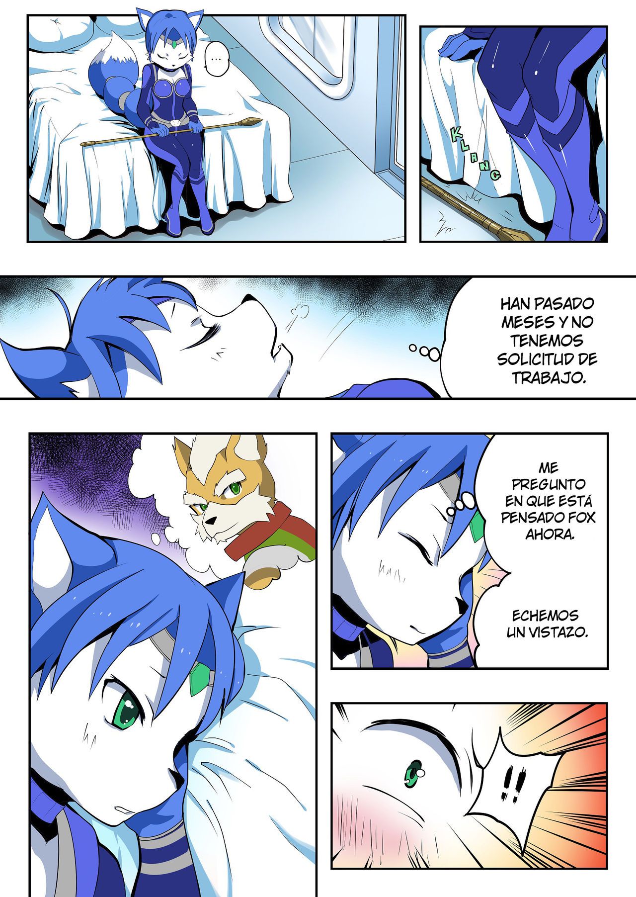 [Eudetenis] Krystal and Fox (Star Fox) [Spanish] 10